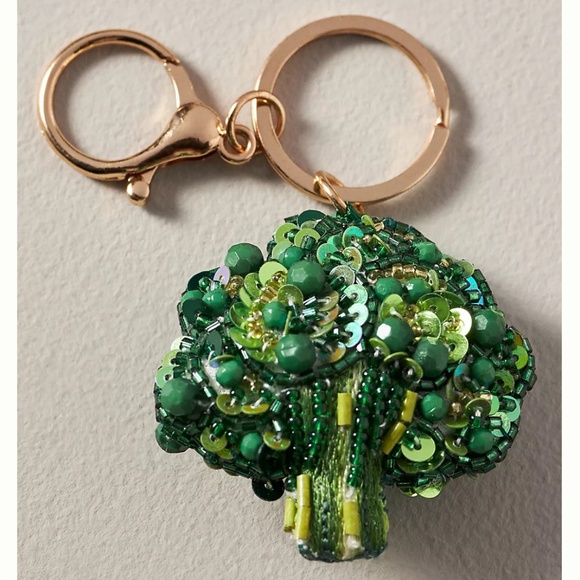 Anthropologie Accessories - Broccoli Bag charm